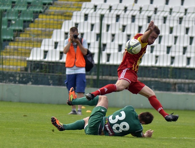 Dzień po sparingu w Gdańsku z Lechią Chojniczanka ograła w Gniewinie 4:3 Pogoń Szczecin