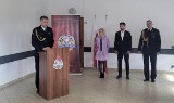 Olkusz. Komenda Powiatowa Straży Pożarnej ma nowego komendanta. Został nim młodszy brygadier Piotr Pandel. ZDJĘCIA