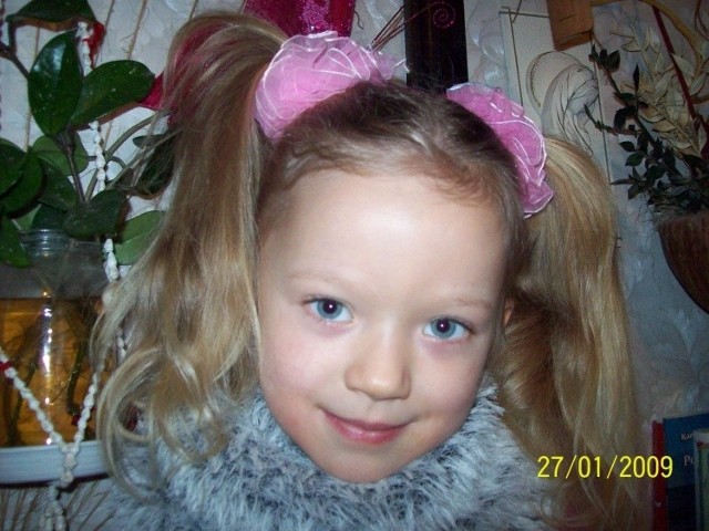 Gabrysia Zalewska, lat 5, Bialystok