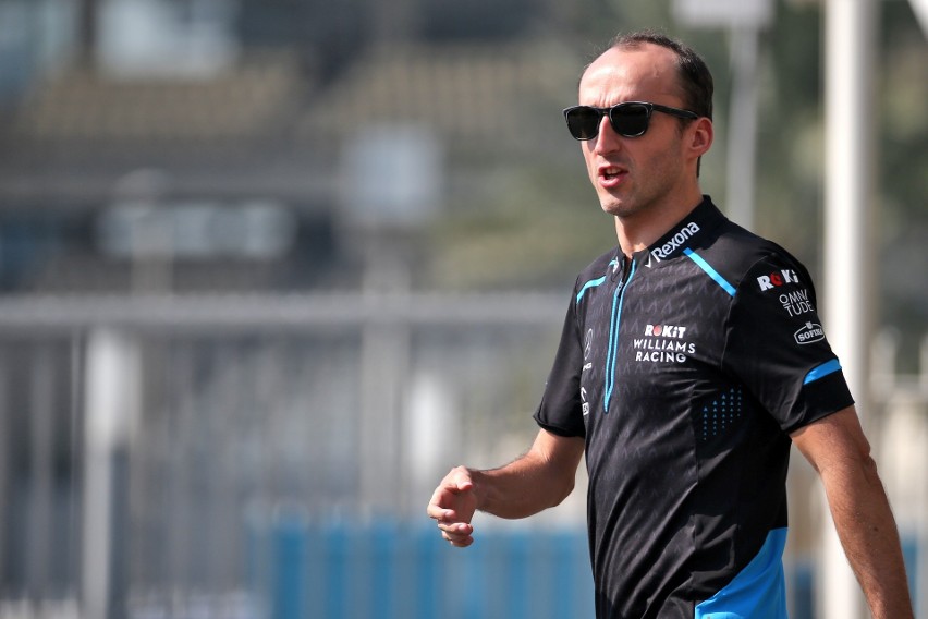 Robert Kubica, który z pewnością nie tak wyobrażał sobie...