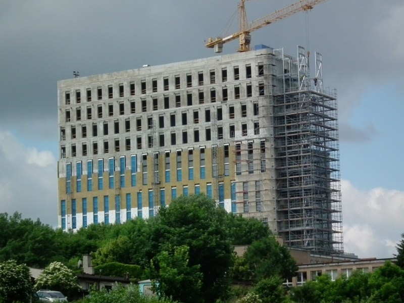 Na powstającym na Jeżycach Nobel Tower - Centrum...