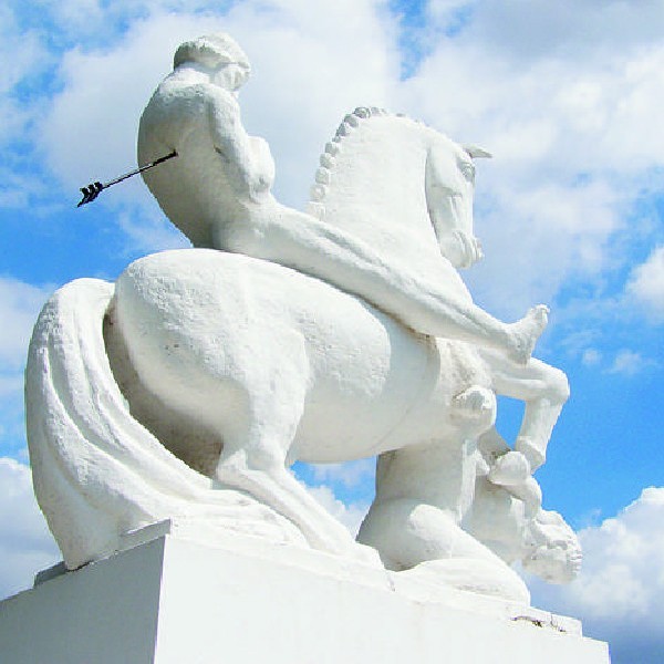 Pomnik Leszka Białego w Marcinkowie koło Gąsawy (powiat żniński)