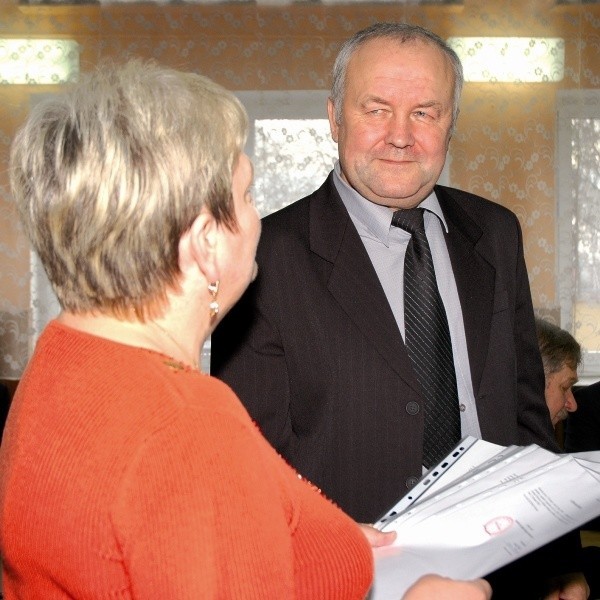 Przewodniczący Rady Gminy Bielsk Podlaski Walenty Gałuszewski (na zdjęciu) może stracić mandat. Nie chciał nam tego komentować.