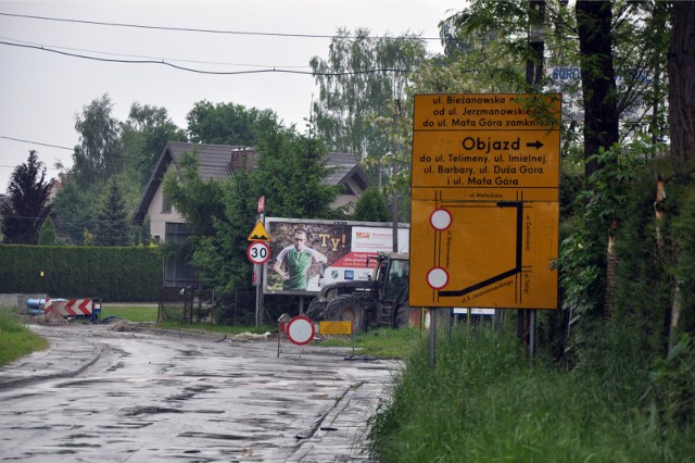 25.05.2015 krakowpodgorze - remonty ulicn/z ul. biezanowska - odcinek miedzy ul. mala gora a ul. jerzmanowskiegofot. andrzej wisniewski / polskapresse / dziennik polski