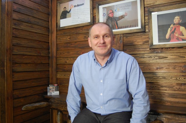 Piotr Gamrot, dyrektor Domu Kultury w Wolbromiu