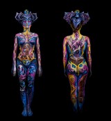 Marian Folga znów zachwyca. Bodypainter z Jaworzna otrzymał trzecie miejsce w mistrzostwach World Bodypainting Festival. Oto jego praca