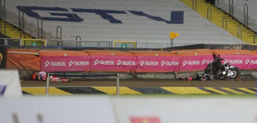 Wypadek na Stadionie Śląskim podczas wyścigu żużlowego