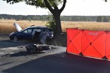 Bolewice: Wypadek na drodze krajowej nr 92 koło Nowego Tomyśla - nie żyje motocyklista