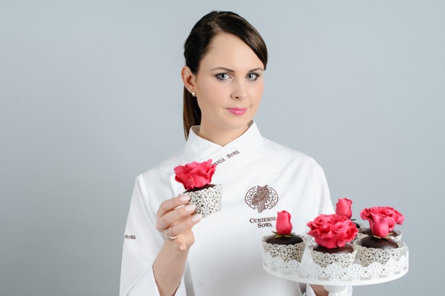 Aleksandra Sowa jest mistrzynią wielu konkursów cukierniczych.
