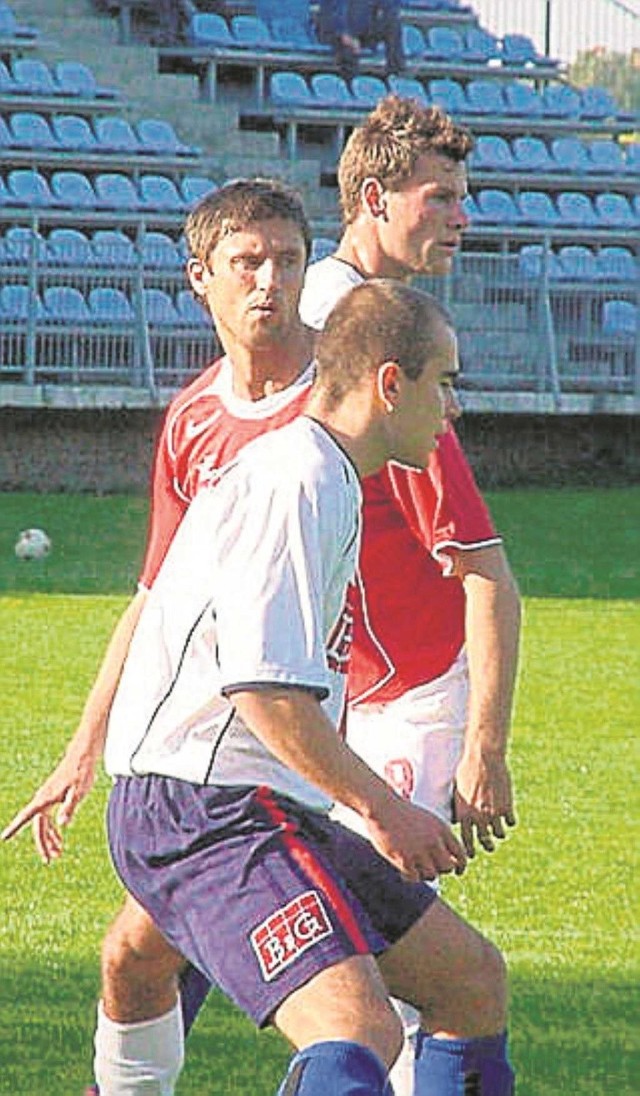 Marcin Kuźba (Wisła) strzelił Proszowiance trzy gole w 2004 r.