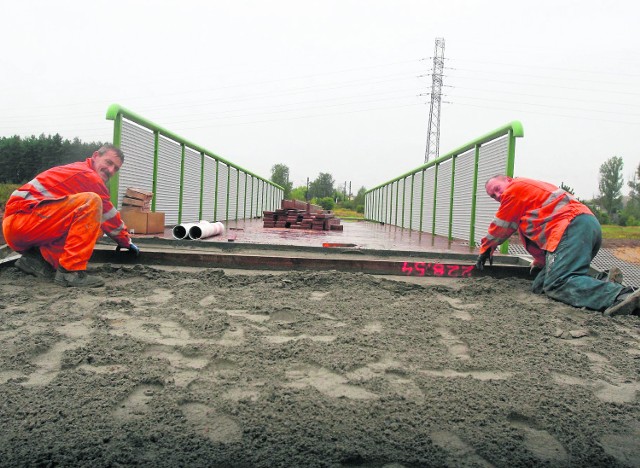 Budowa nowego mostu nad Rudą już się zakończyła
