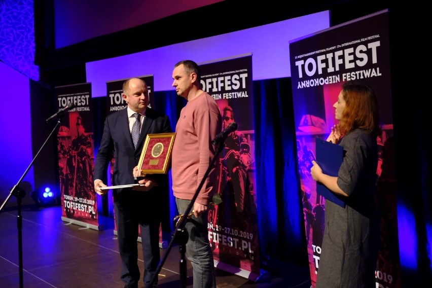 Tofifest 2019. Oleg Sencow odebrał nagrodę za niepokorność twórczą 