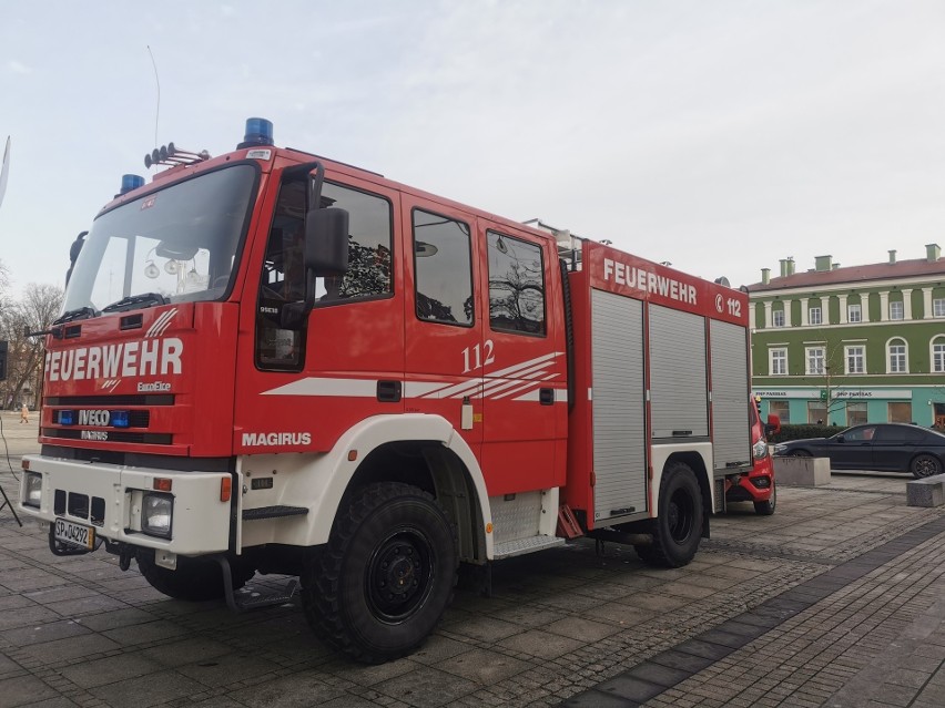 Przekazany w Częstochowie wóz służy już ukraińskim strażakom...