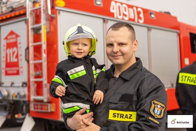 Capstrzyk strażacki w Bełchatowie z okazji Międzynarodowego Dnia Strażaka