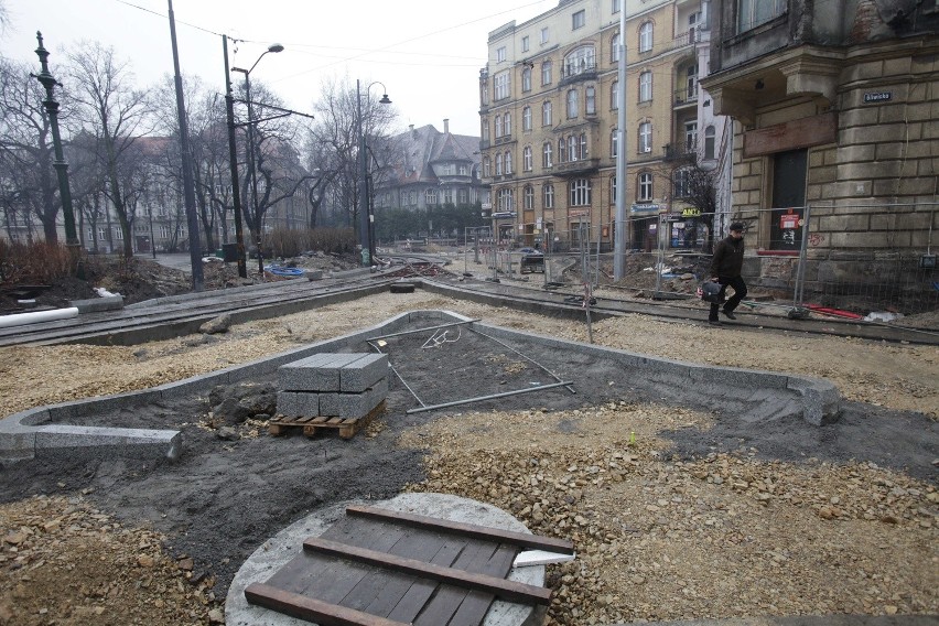 Kończy się remont torowiska na placu Wolności