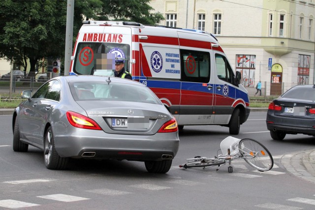 Najczęściej do wypadków z udziałem rowerzystów dochodzi na ul. Legnickiej