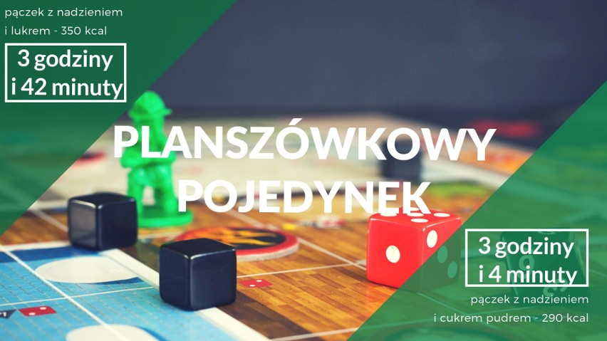 Planszówkowy pojedynek pozwoli ci spalić pączka z nadzieniem...