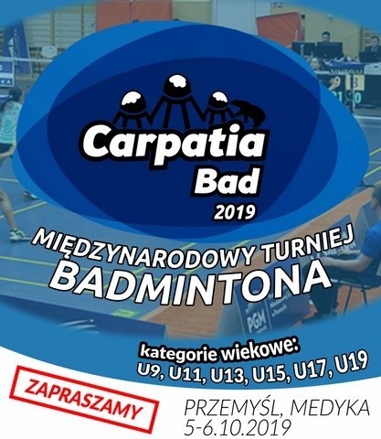 Międzynarodowy Turniej Badmintona Carpatia Bad 2019 (s. 9,...