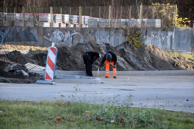 Budowa parkingu przy ul. Szafrana w Zielonej Górze