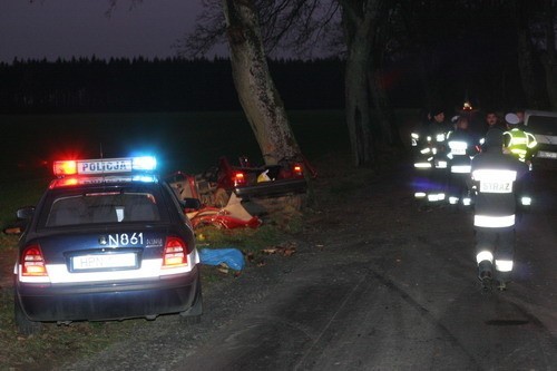 Do tragicznego zdarzenia drogowego doszlo na trasie z...