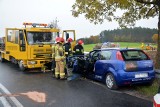 Poważny wypadek pod Więcborkiem. Na miejscu śmigłowiec Lotniczego Pogotowia Ratunkowego