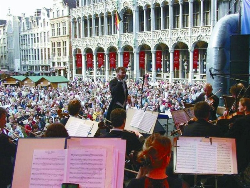 Nasi filharmonicy oczarowali nawet mieszkańców Brukseli.