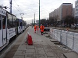 Budują najdłuższy przystanek tramwajowy i autobusowy w Poznaniu