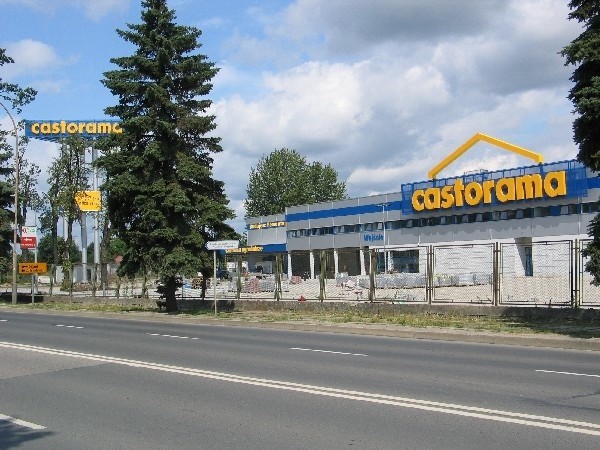 Castorama to najszybciej budowany hipermarket w Przemyślu.