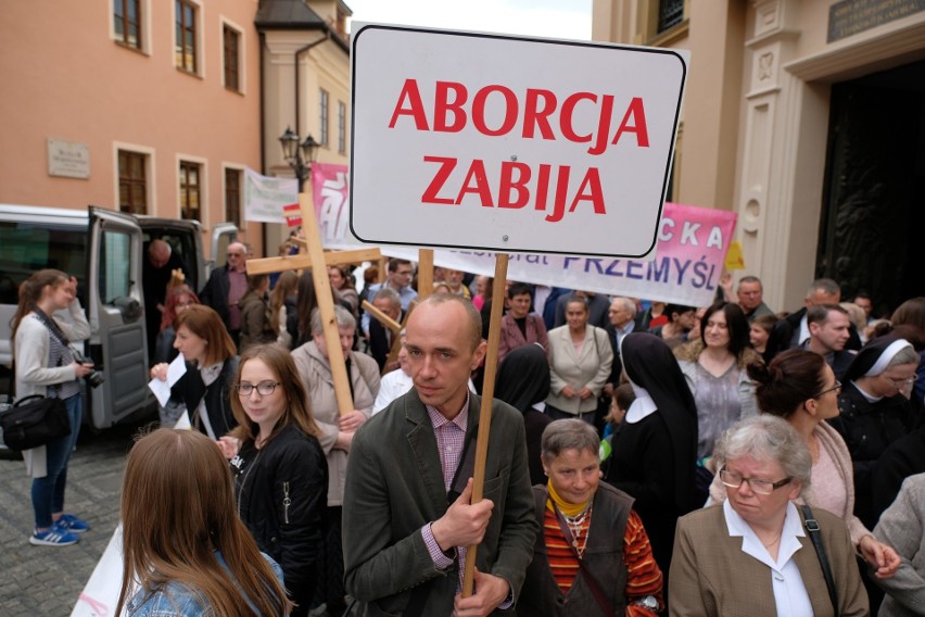 W sobotę ulicami Przemyśla przeszedł Marsz Świętości Życia....