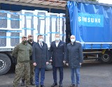 Firma Samsung przekazała sprzęt dla szpitala tymczasowego na Międzynarodowych Targach Poznańskich