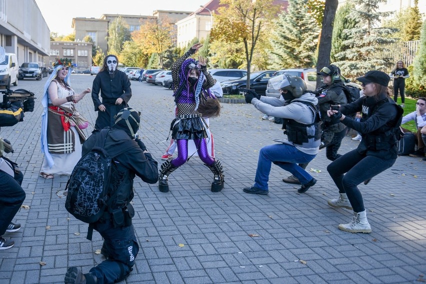 Cosplayerzy na Poznań Game Arena 2018....