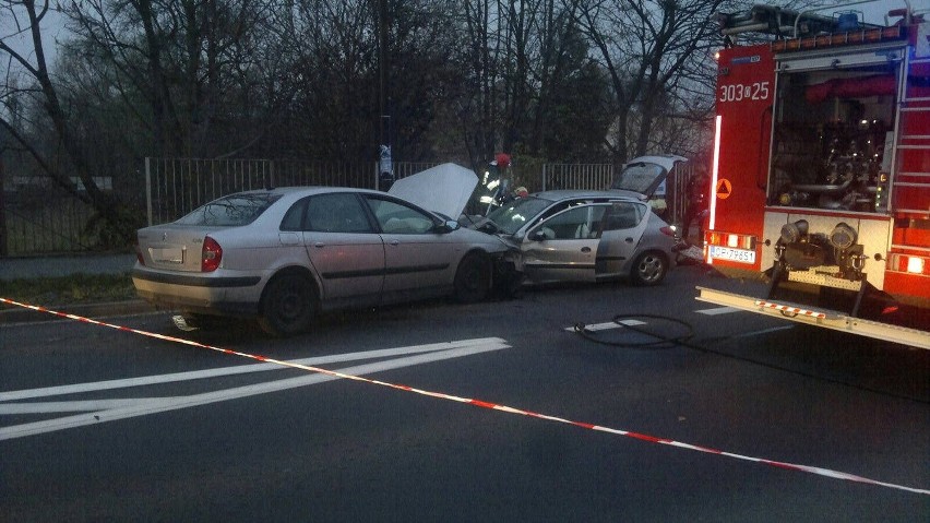 Wypadek w Niemodlinie na ul. Opolskiej.