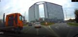 Kraków. Pojazd MPO łamie jeden z najważniejszych przepisów ruchu drogowego [FILM]