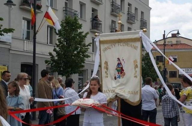 Ubiegłoroczna procesja na Boże Ciało przeszła przez centrum miasta.