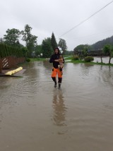 Ulewy. Dramatyczna sytuacja na wschodzie Podkarpacia [ZDJĘCIA INTERNAUTKI]