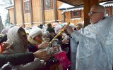 Wigilia Święta Chrztu Pańskiego - preludium wielkiego prawosławnego święta. Święcenie wody w bielskiej cerkwi Narodzenia Bogurodzicy