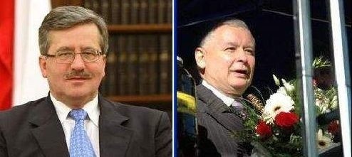 Bronisław Komorowski i Jarosław Kaczyński: Dwóch najbardziej liczących się kandydatów w wyborach prezydenckich 2010