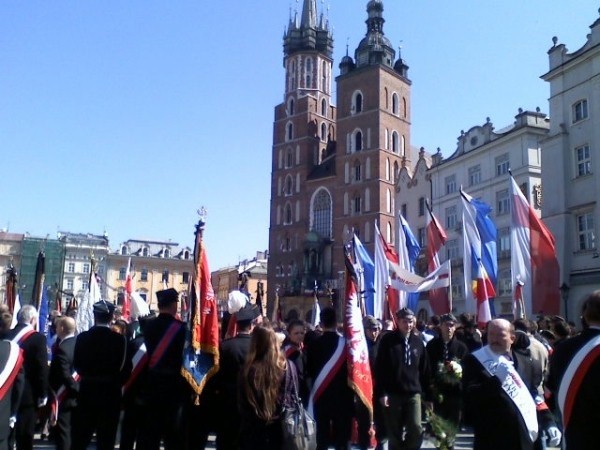 Bazylika Mariacka na Rynku Głównym w Krakowie.