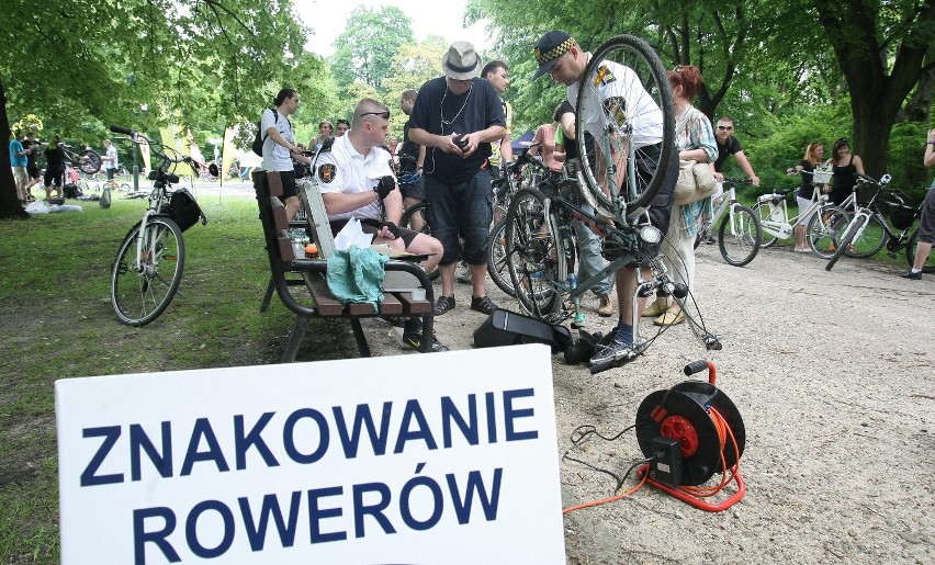 Festiwal rowerowy w Parku Poniatowskiego [ZDJĘCIA+FILM]