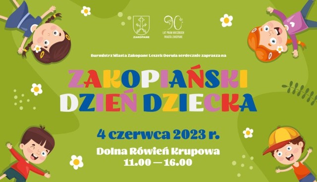 Festyn rodzinny "Zakopiański Dzień Dziecka" otworzy tegoroczne Dni Zakopanego