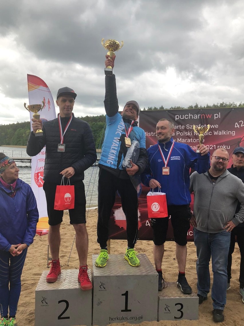 Nordic walking.  Mistrzostwa Polski  Krzysztof Czerski w złocie