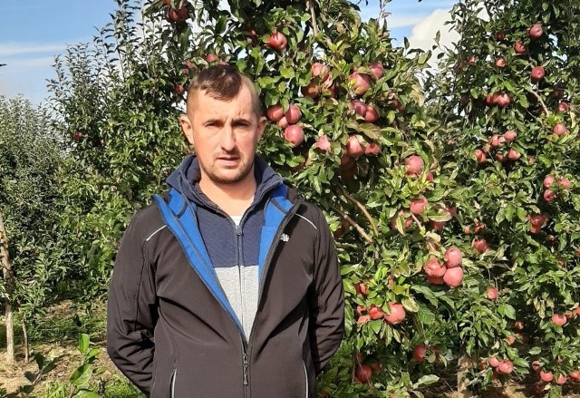 Grzegorz Szczepaniak, Rolnik Roku w powiecie grójeckim jest sadownikiem, gospodarstwo prowadzi w Starych Biskupicach.