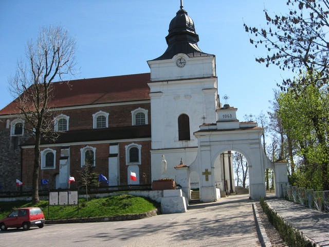 Widok na mogileński klasztor