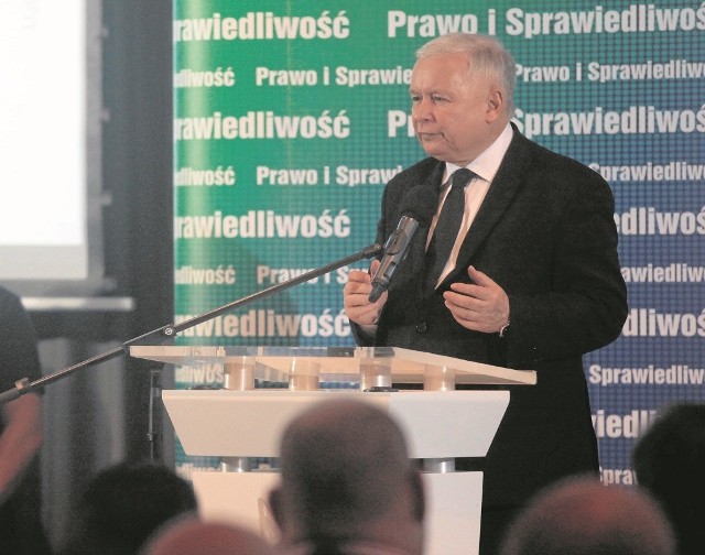 Jarosław Kaczyński mówił w Bydgoszczy, że alternatywą dla bezwzględnej większości PiS w parlamencie będą rządy sporów