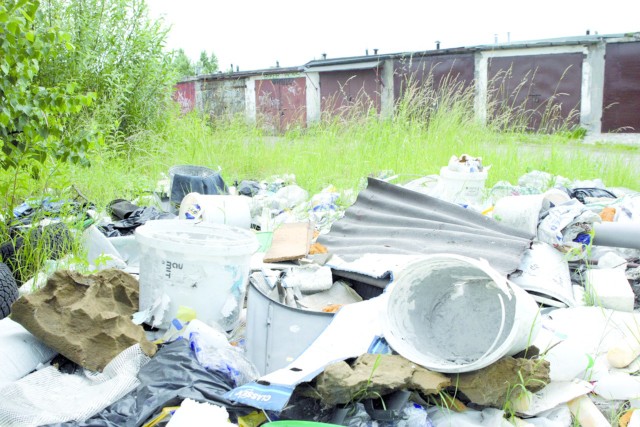 Hałda śmieci, która od kilku miesięcy leży w okolicach garaży przy ul. Poniatowskiego, ma wreszcie zniknąć. 