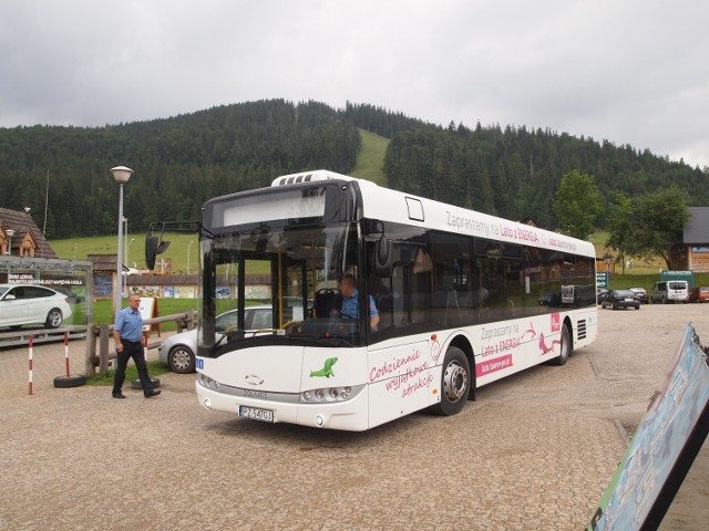 Elektryczny autobus kursował latem w Zakopanem. Podobny pojawi się na ulicach Nowego Targu