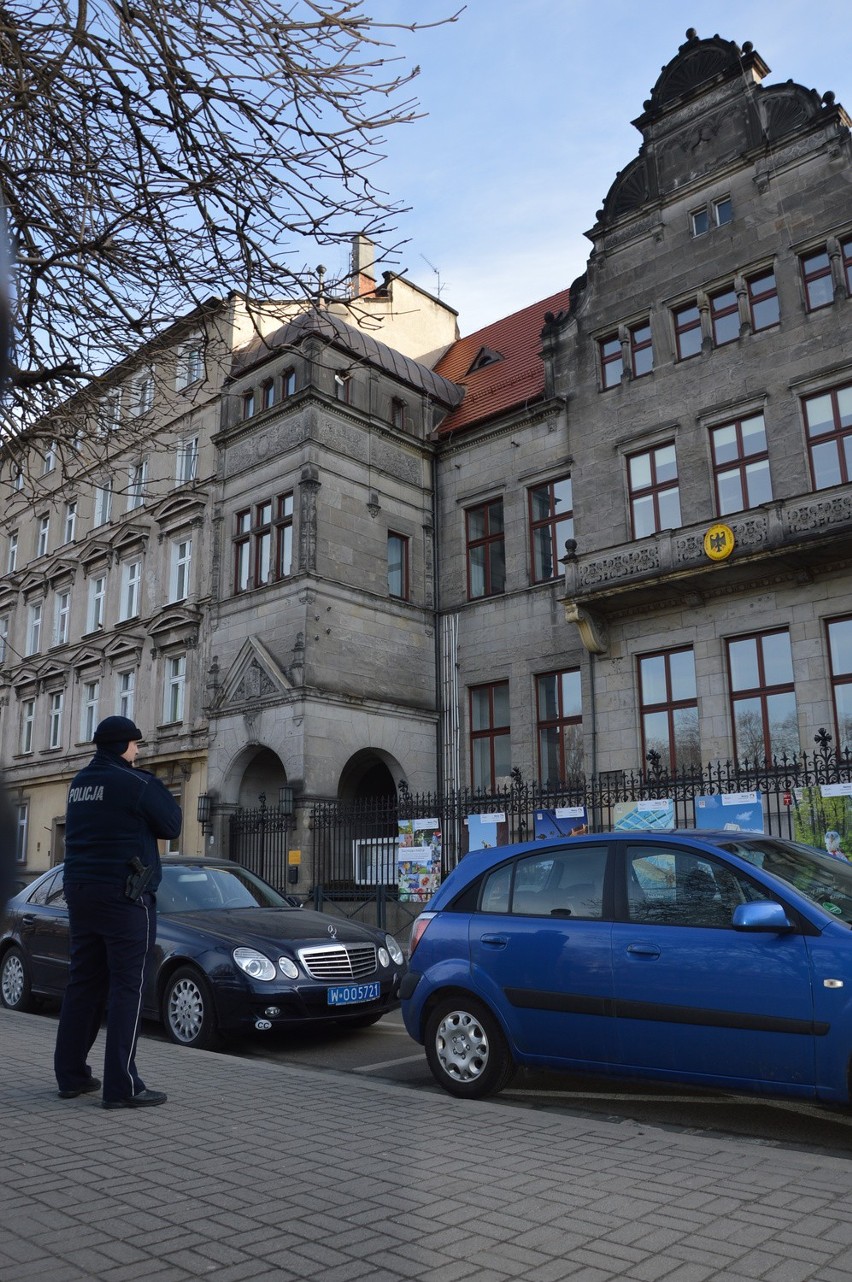 W budce przy Podwalu spotkaliśmy st. sierż. Michała Szpilę....