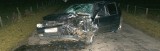 Groźny wypadek. Czołowe zderzenie spowodował pijany kierowca. Cztery osoby ranne. (zdjęcia)