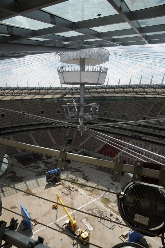 Najnowsze zdjęcia z budowy Stadionu Narodowego