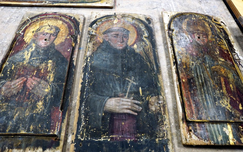 Wyjątkowe odkrycie w Kościele pod wezwaniem Nawrócenia św. Pawła w Lublinie. Zobacz odnalezione malowidła